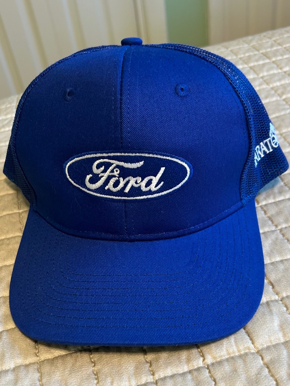 🍀NEW! Ford Blue Mesh Back Logo Hat - Saratoga